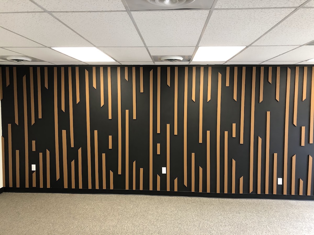 Custom Wood Batten Accent Wall